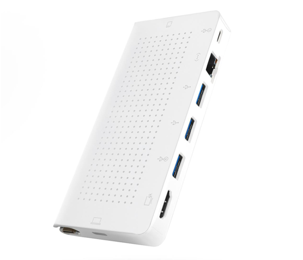 Twelve South Stay Go USB-C-USB 3.0, 4K, RJ-45, microSD, 85W biały - 1221072 - zdjęcie